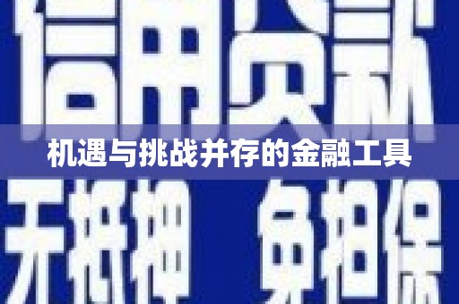 翔安机遇与挑战并存的金融工具