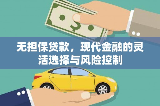 翔安无担保贷款，现代金融的灵活选择与风险控制