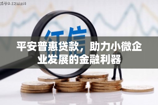 翔安平安普惠贷款，助力小微企业发展的金融利器