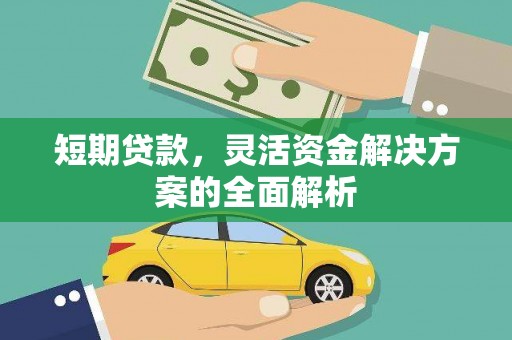 翔安短期贷款，灵活资金解决方案的全面解析