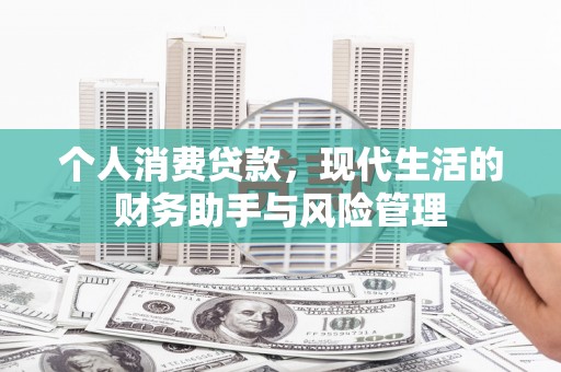 翔安个人消费贷款，现代生活的财务助手与风险管理